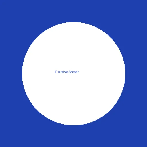CursiveSheet